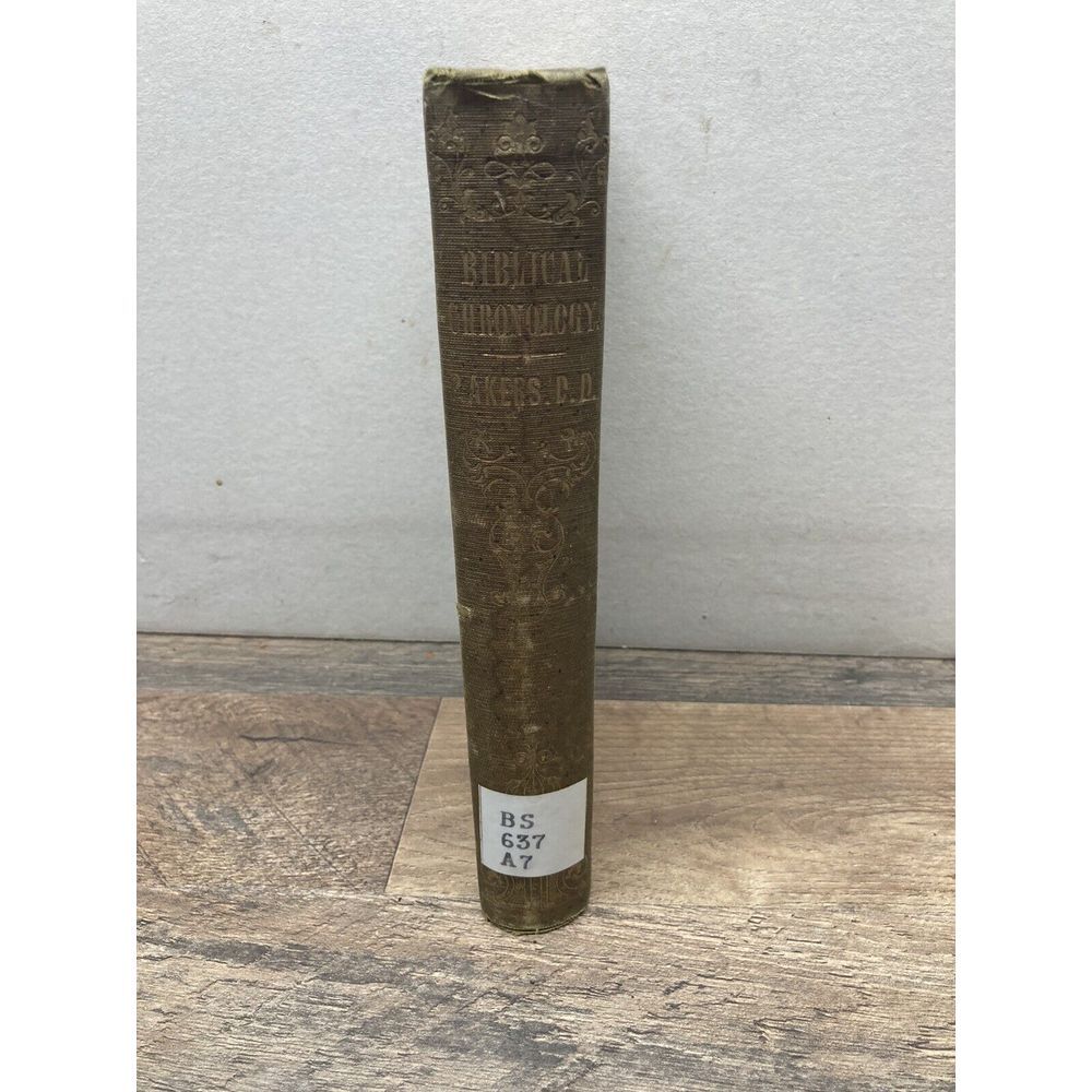 DANIEL: Verified in History and Chronology (1856) HB, by Rev. Peter Akers, D. D.